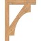 Ekena Millwork Westlake Block Smooth Bracket, Western Red Cedar, 3 1/2"W x 26"D x 34"H BKT04X26X34WTL05SWR - alternate 3